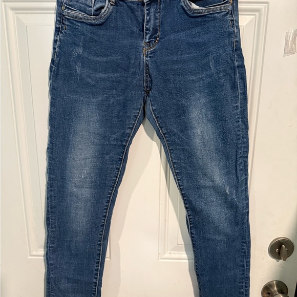 Dolce & Gabbana Blue Skinny Jeans with Faded Wash - Picture 1 of 3